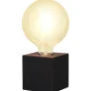 Bordslampor<Star Trading Kub Bordslampa 10cm Svart