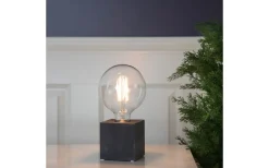 Bordslampor<Star Trading Kub Bordslampa 10cm Svart