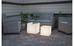 Golvlampor Utomhus<Star Trading Kub GardenLight 30 cm E27 IP65