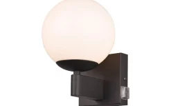 Trio Lighting Kula H2O Vägglampa 1-del E14 mattsvart IP44* Badrumslampor Vägg