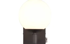 Trio Lighting Kula H2O Vägglampa 1-del E14 mattsvart IP44* Badrumslampor Vägg