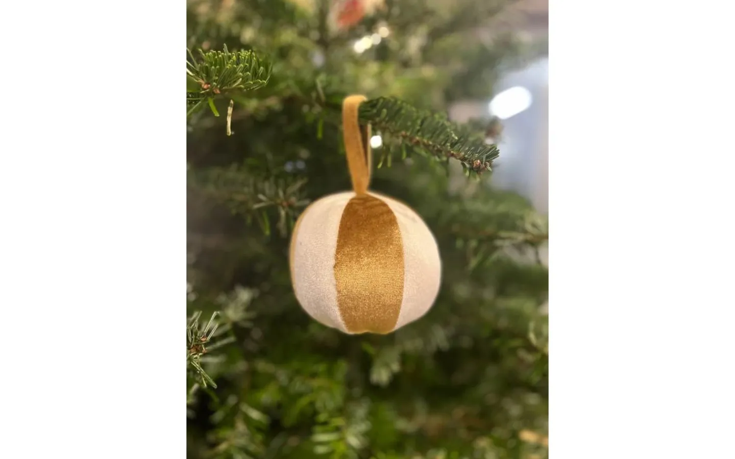 Julgranstillbehör<Svanefors Kula Juldekoration 10cm Guld 2-pack