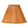 Plisserade Lampskärmar<ArmaturHantverk Kurtan Lampskärm Ø22cm Guld