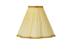 ArmaturHantverk Kurtan Lampskärm Plisserad Ø25cm Gul* Plisserade Lampskärmar