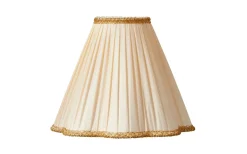 Toppringsskärmar|Plisserade Lampskärmar<ArmaturHantverk Kurtan Toppringskärm Ø22cm Rosé