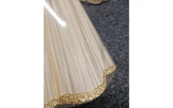 Toppringsskärmar|Plisserade Lampskärmar<ArmaturHantverk Kurtan Toppringskärm Ø25cm Rosé