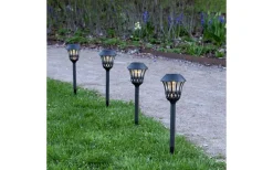 Star Trading Lace Solcellslampa 4-Pack 31cm Svart* Solcellslampor Stig & Mark|Visa Alla Solcellslampor