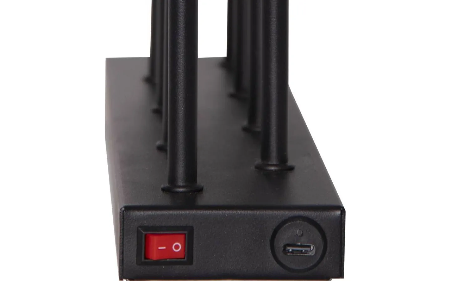 Star Trading Ladda Uppladdningsbar Adventsljusstake 40cm Svart* Batteridrivna Adventsljusstakar