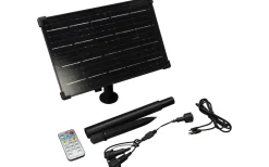 Laddbar Solpanel Large Sensor/timer/dimmer/Mulitfunkt 24-31V