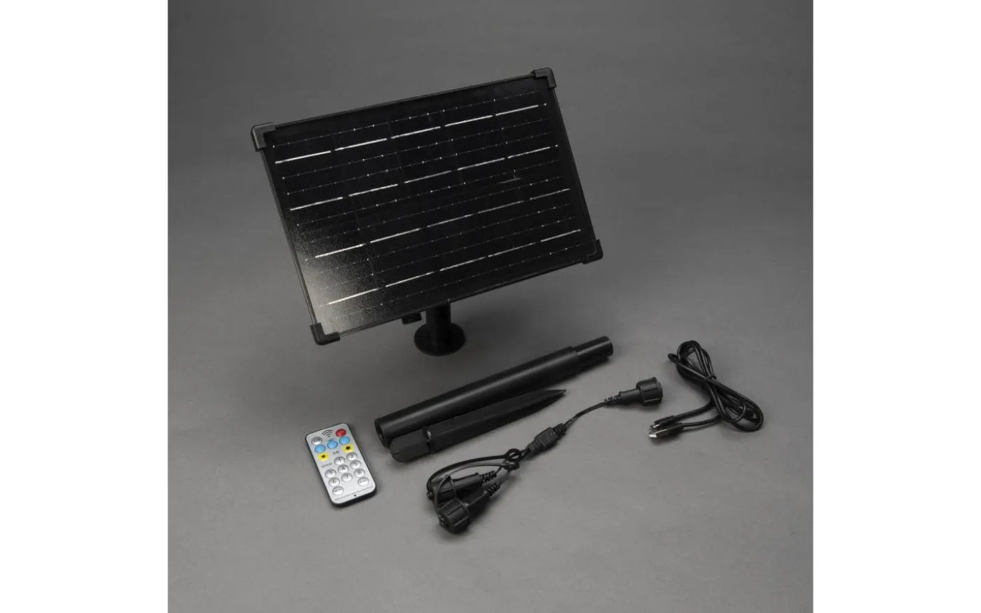 Laddbar Solpanel Large Sensor/timer/dimmer/Mulitfunkt 24-31V