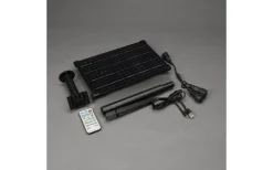 Laddbar Solpanel Large Sensor/timer/dimmer/Mulitfunkt 24-31V