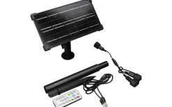 Konstsmide Laddbar Solpanel Medium Sensor/timer/dimmer/Mulitfunkt 24-31V* System 31V Konstsmide