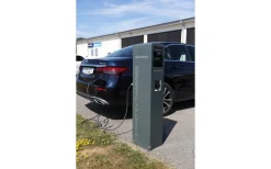 Cee,Skarvkabel,Central,Dimmrar<Malmbergs Laddstople Evon, 2x22kW, WiFi/4G/Ethernet, 64A, 3-fas med uttag, Typ 2, IP54