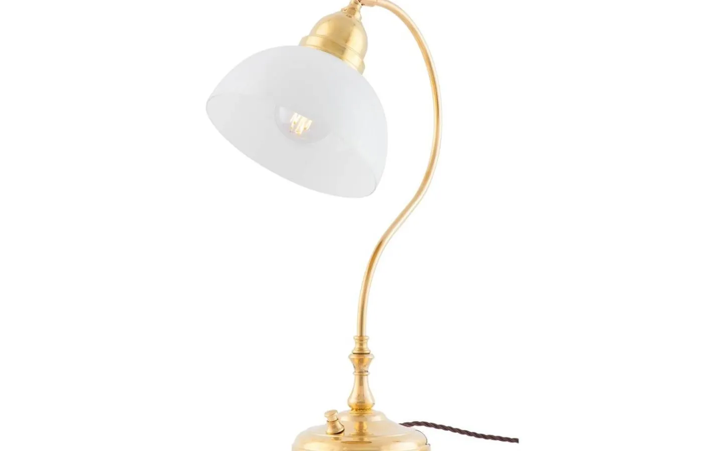 Karlskrona Lampfabrik Lagerlöf - Mässing* Lampfötter|Skrivbordslampor