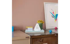 Högtalare<Relaxound Lakesidebox Speldosa Sjömiljö Vit