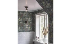 PR Home Lambda Vägglampa 18cm Svart/Mässing Klar* Hall & Trappa|Lampetter