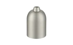 Lamphållare E27, Ojordad Satin
