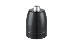 Belysningstillbehör<Halo Design Lamphållare E27, Ojordad Svart