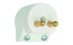 Strömställare/Vägguttag<Malmbergs Lamppropp, 2-Pol