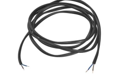 Lampsladd SKX 2x0,75 Oval Svart 5m