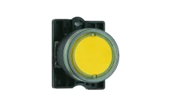 Tryckknappssystem<Malmbergs Lamptryckknapp, Gul, KB2