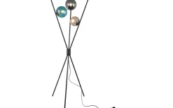 Trio Lighting Lance Golvlampa 3xE14 svart* Golvlampor