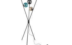 Trio Lighting Lance Golvlampa 3xE14 svart* Golvlampor