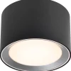 Nordlux Landon Takspotlight Smart Light 8cm 8W 700lm 2700-6500K Svart IP44* Nordlux Smart Light|Badrumslampor Tak