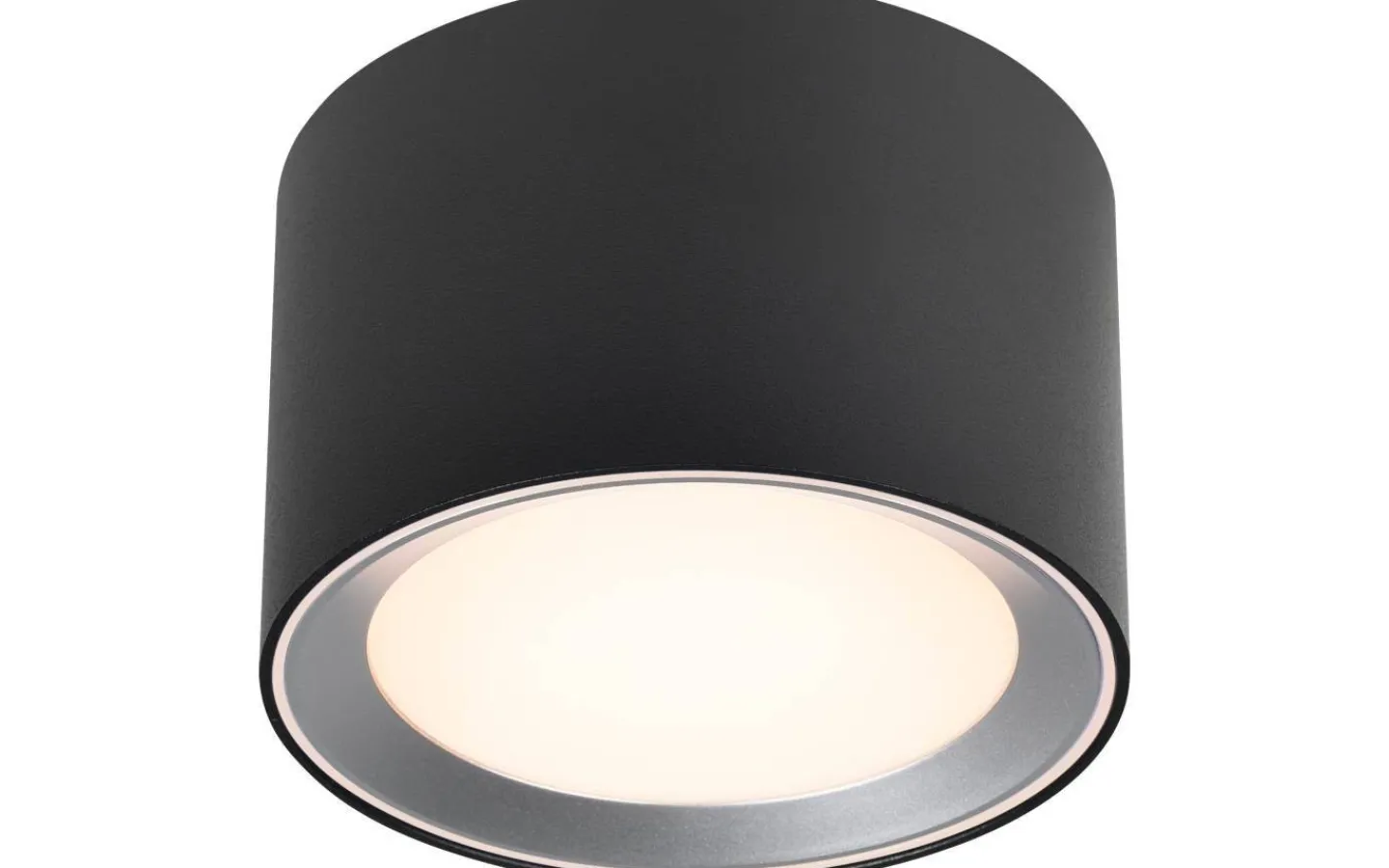Nordlux Landon Takspotlight Smart Light 8cm 8W 700lm 2700-6500K Svart IP44* Nordlux Smart Light|Badrumslampor Tak