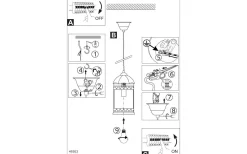 Fönsterlampor<Eglo Langham Fönsterlampa 14cm Grå