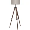 Eglo Lantada Golvlampa 143cm Svart/Taupe* Golvlampor