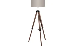 Eglo Lantada Golvlampa 143cm Svart/Taupe* Golvlampor