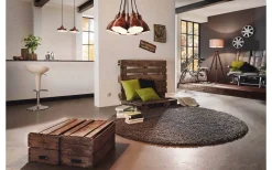 Eglo Lantada Golvlampa 143cm Svart/Taupe* Golvlampor