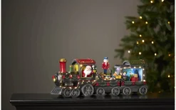 Star Trading Largeville Batteridrivet Jultåg* Julbyar Och Figurer|Batteri Julpynt Inomhus