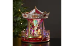 Star Trading Largeville Karusell 24cm Multifärgad* Julbyar Och Figurer