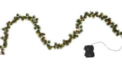 Star Trading Larix Batteridriven Girlang LED 140cm Grön IP44* Girlanger