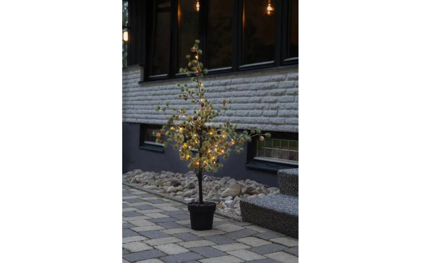 Julpynt Utomhus<Star Trading Larix Dekorationsträd 117cm Grön IP44
