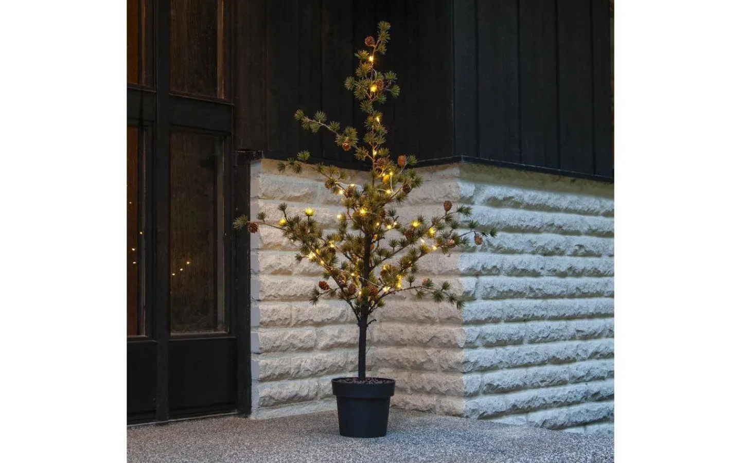 Julpynt Utomhus<Star Trading Larix Dekorationsträd 117cm Grön IP44