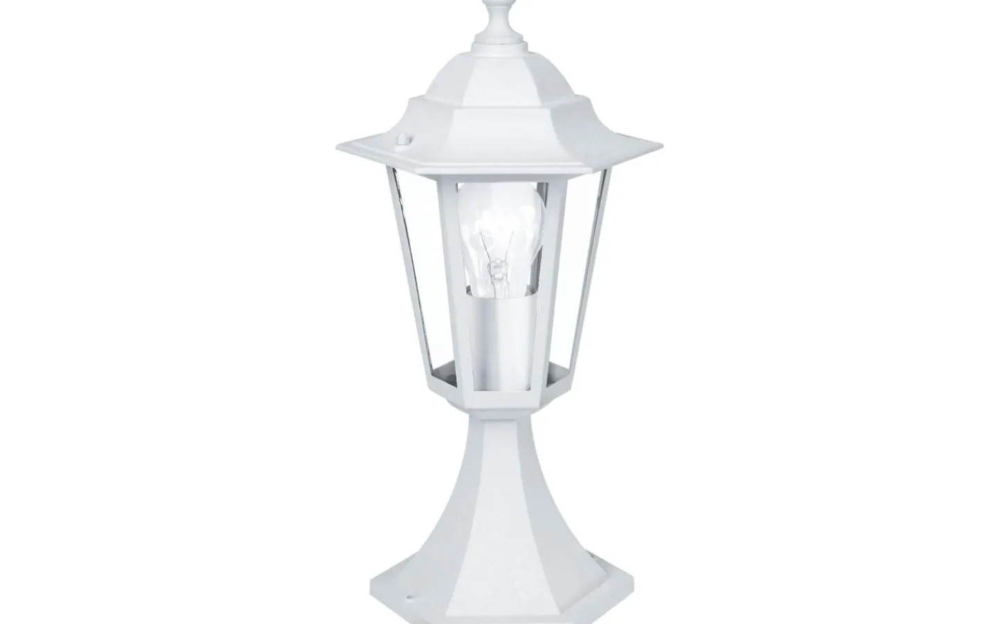 Eglo Laterna Fotlykta 39cm Vit IP44* Pollare & Grindlyktor