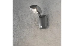 Konstsmide Latina Strålkastare Rörelsevakt 3W LED 3000K Antracit* Led Strålkastare