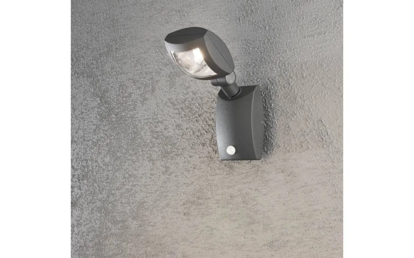 Konstsmide Latina Strålkastare Rörelsevakt 3W LED 3000K Antracit* Led Strålkastare