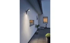 Konstsmide Latina Strålkastare Rörelsevakt 3W LED 3000K Antracit* Led Strålkastare