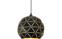 Kök & Matplats<Aneta Lattice Taklampa 30cm Svart/Guld