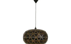 Stora Taklampor Ø50-69 Cm<Aneta Lattice Taklampa 50cm Svart/Guld