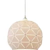 Lattice Taklampa 30cm Vit