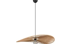 Stora Taklampor Ø70-150 Cm<Reality Laurine Taklampa 78cm E27 brun/pappersgarn