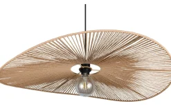 Stora Taklampor Ø70-150 Cm<Reality Laurine Taklampa 78cm E27 brun/pappersgarn