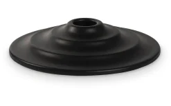 Ljushållare<Markslojd Lava Ljusstake Svart Ø15 cm