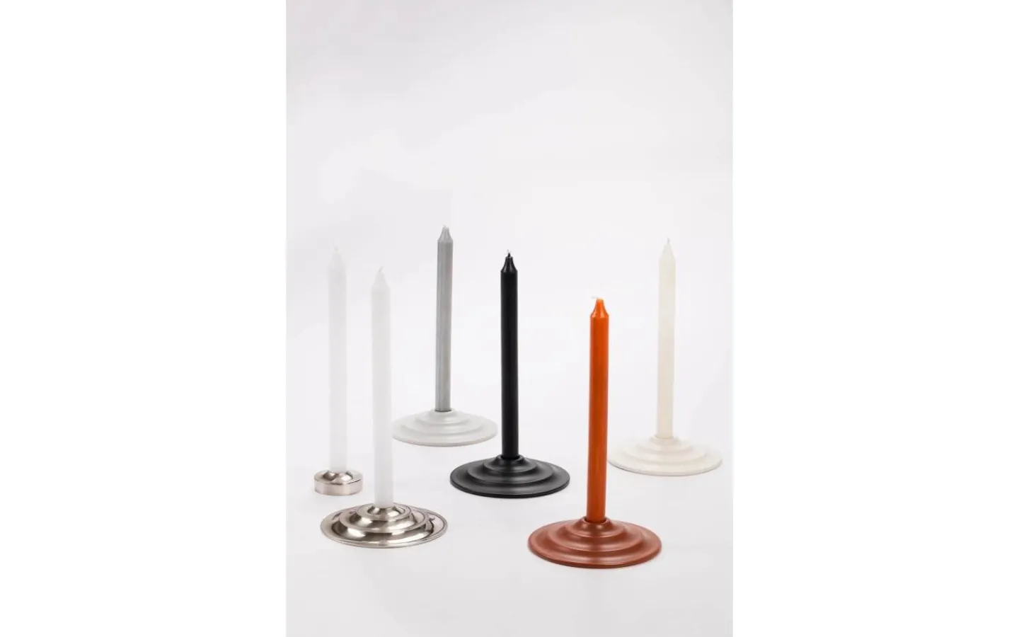 Markslojd Lava Ljusstake Vit Ø15 cm* Ljushållare