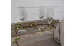 Lucia|Batteri Julpynt Inomhus<Star Trading Leaf Batteridriven Ljusslinga 95cm